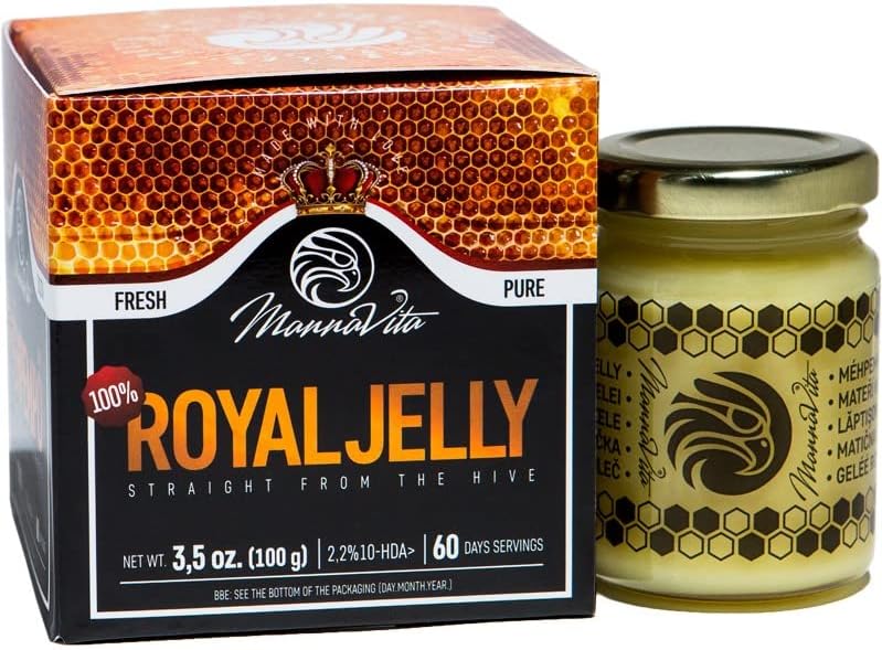 100% Roher Gelée Royale (Royal Jelly) 2,2 % 10-HDA